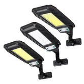 60LED/120COB/180COB Solar Motion Sensor Wall Light Lamp with Remote Control Waterproof Wall Lamp for Garden Courtyard Outdoor