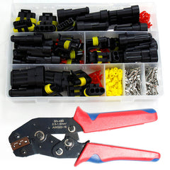 Car Electrical Wire Connector Plug Automotive Waterproof 1/2/3/4 Pin Motocycle Truck Harness Male Female Crimping Pliers