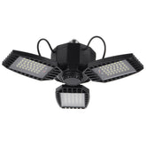 2/3/4/5 Blade Deformable LED Foldable Garage Light Mining Workshop Supermarket Ceiling