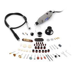 220V 150W Variable Speed Electric Grinder with 91pcs Accessories Mini Rotary Tool Drill