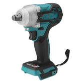 18V 620N.m 1/2 Inch Cordless Brushless Impact Wrench Socket For Makit Battery