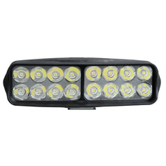 12V 16 LED Motorcycle Front Headlights Spotlight Shark Shape Driving Work Spot Light