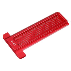 Aluminium Alloy TS 3 to 8 Inch Hole Positioning Measuring Ruler Precision Marking T Ruler