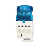 1 In 6 Out Terminal Block Din Rail Distribution Box Universal Electric Wire Connector Box
