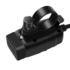 12V/24V QC3.0 Waterproof Motorcycle Dual Usb Charger LED Volt Meter VoltmeterSocket