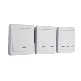 1/2/3 Way Push Button Switch Remote Control Switch 86 Wall Panel 315MHz Wireless