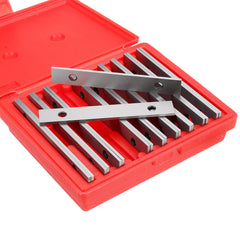 20pcs 1/8 Inch Parallel Pad Block Parallel Base Set Machine Tool Parallel Block Vises Lathe Tools