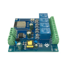 AC/DC Power Supply ESP32 WiFi Bluetooth BLE Four-way Relay Module ESP32-WROOM Development Board