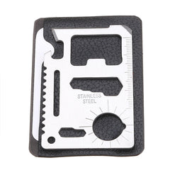 Emergency Survival Gear Kit SOS Survival Tools Kit With Umbrella Rope Compass Whistle Carabiner