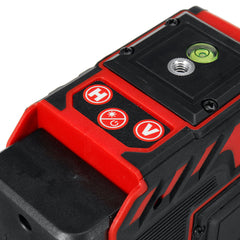 Laser Level With Green Light Digital Rotary Self Leveling Measure 8/12/16 Line