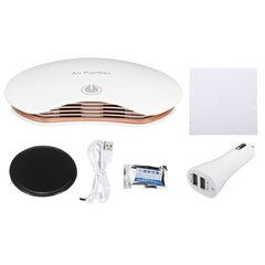 DC 5V USB Home Car Air Purifier Deodorant Sterilization Formaldehyde PM2.5 HEPA Filter