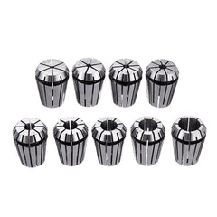 9Pcs ER25 Spring Collet Set with MT Collet Chuck Holder for CNC Milling Lathe Tool