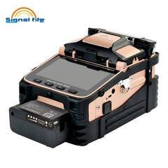 Optical Fiber Fusion Splicer 6 Motors Core Cladding Alignment 5 Inch Touchscreen 7800mAh Battery Bluetooth 4.2 Optical Power Meter VFL
