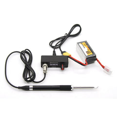 Mini 0.91 inch OLED Soldering Station Compatible with T12 Soldering Iron Tips Supports PD3.0/3S-6S/12V-25V Power Supply