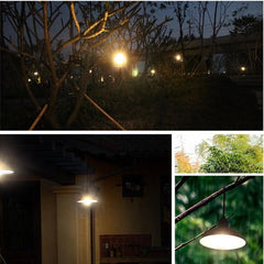 LED Solar Light With 3m Extension Cord Wrought Iron Retro Light Suitable For Courtyard/Garden/Corridor