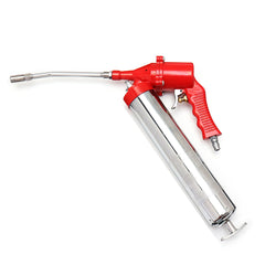Manual One-Hand Grip Air Pneumatic Compressor Pump Grease Guun Red