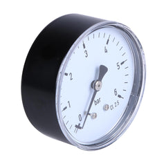 Mini High Accuracy Pressure Gauge 0-6 bar 1/4 Manometer Pressure Tester For Fuel Air Oil Liquid Water