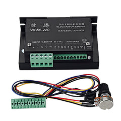 Brushless Spindle Motor Driver DC Motor Controller with Potentiometer Speed Regulation