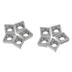 10pcs CCMT09T308-TC NX525 Carbide Insert for Lathe Turning Tool Holder