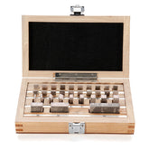 32-Piece Heat Treated Steel Block Set - Ultra Strong, High Precision, Durable, Rust-Resistant, Various Sizes