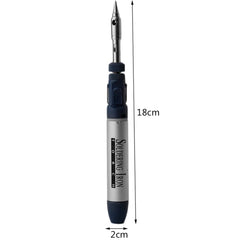 2 In 1 12ml Pen Shape Gas Soldering Iron Tool Soldering Guns with Soldering Iron Head Tip Cordless Pen Burner