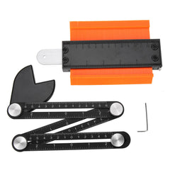 Durable Aluminum Folding Ruler - Laser Marked, Rustproof, 6" or 10" Options for Home DIY, Sold Individually
