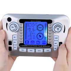 Multifunctional Electric Massager Stimulator with 20 Adjustable Intensity Levels for Pain Relief and Muscle Soothing