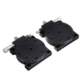 RS60-L RS60-R 60mm R Axis Manual Rotating Platform Sliding Stage Precision Bearing Linear Stage