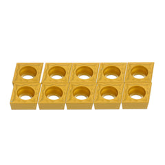 30pcs CCMT09T302/04/08-HMP NC3020 Carbide Insert SCLCR Turning Tool Cutter for Ceramic Metal