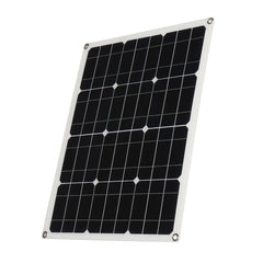 40W Solar Panel Controller Car Charger Output Battery Clip Solar Power Panel