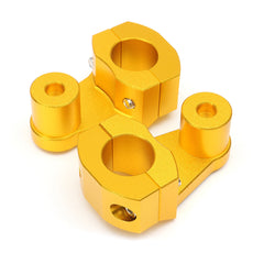 28mm 1 1/8inch CNC Handlebar Fat Mounts Clamps Raiser For Honda/Kawasaki/Suzuki