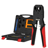 Network Cable Pliers Set 8P6P Network Cable Pliers Crystal Head Tester Crimping Pliers Set