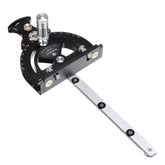Precision Miter Gauge 0-70 Degree Woodworking Table Saw Push Handle 70 Angles Assembly Angle Ruler