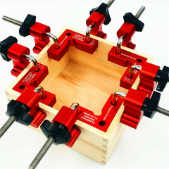 90-Degree Angle Clamps Kit for Woodworking - 28PCS Aluminum Alloy, Easy to Use, Durable, Perfect for Cabinets & Frames
