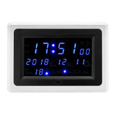 DC9-12V Electronic Calendar High Precision Clock ECL-1227 12/24 Hour C/F Switchble