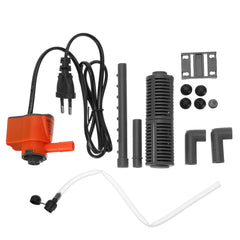 3 IN 1 3/5W Aquarium Water Pump Submersible Tank Tropical Marine Filter Fish