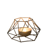 Creative Hollow Nordic 3D Geometric Tea Light Candlestick Candle Holder Decor
