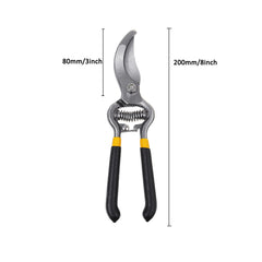 8" Gardening Garden Grass Edge Edging Lawn Pruner Pruning Hand Shears Scissors