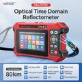 OTDR Fiber Fault Locator 1310/1550 nm Dual Wavelength 28dB/26dB with Visual Fault Locator RJ45 Cable Tracking
