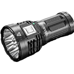 Super Bright Type-C Rechargeable ABS Housing Flashlight with 18650 Battery COB Side Light 500m Long Range Powerful LED Torch Camping Lantern