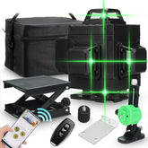 16/12/8 Line 360 4D Horizontal Vertical Cross Green Light Laser Level Self-Leveling Measure Super Powerful Laser Beam