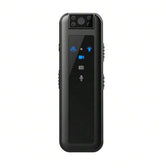 2MP 1080P Waterproof Action Camera - Black, USB Rechargeable, ABS Material, No Stabilization