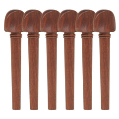 12PCS Mahogany Instrument String Tuning Pegs Udeqin Pegs with Fish Eyes for Udeqin Accessories