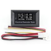 100V 50A/100A 7in1 OLED Multifunction Tester Voltage Current Time Capacity Volt Meter Ammeter