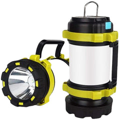 Portable Rechargeable Camping Lantern Flashlight 4 Modes Two Way Hook of Hanging Perfect for Working Camping Hiking Light