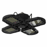 80W LED Garage Lamp Three-Leaves E27 Light Bulb Deformable Shop Work Lighting Home Ceiling Fixtures