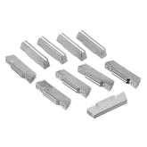 10pcs Carbide Insert Aluminum Cutter For MGEHR Turning Tool Holder