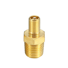 1/4inch NPT Nickel Plated Brass Air Compressor Tank Fill Valves Schrader