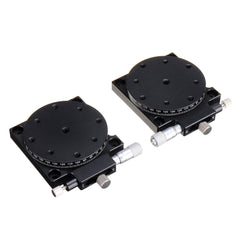 RS60-L RS60-R 60mm R Axis Manual Rotating Platform Sliding Stage Precision Bearing Linear Stage