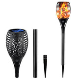 33/51/96 LED Solar Garden Flame Light Waterproof Flickering LED Torch Landscape Christmas Decorations Lamp